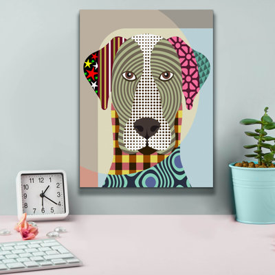 Red Barrel Studio® 'Great Dane Dog' by Lanre Adefioye, Canvas Wall Art