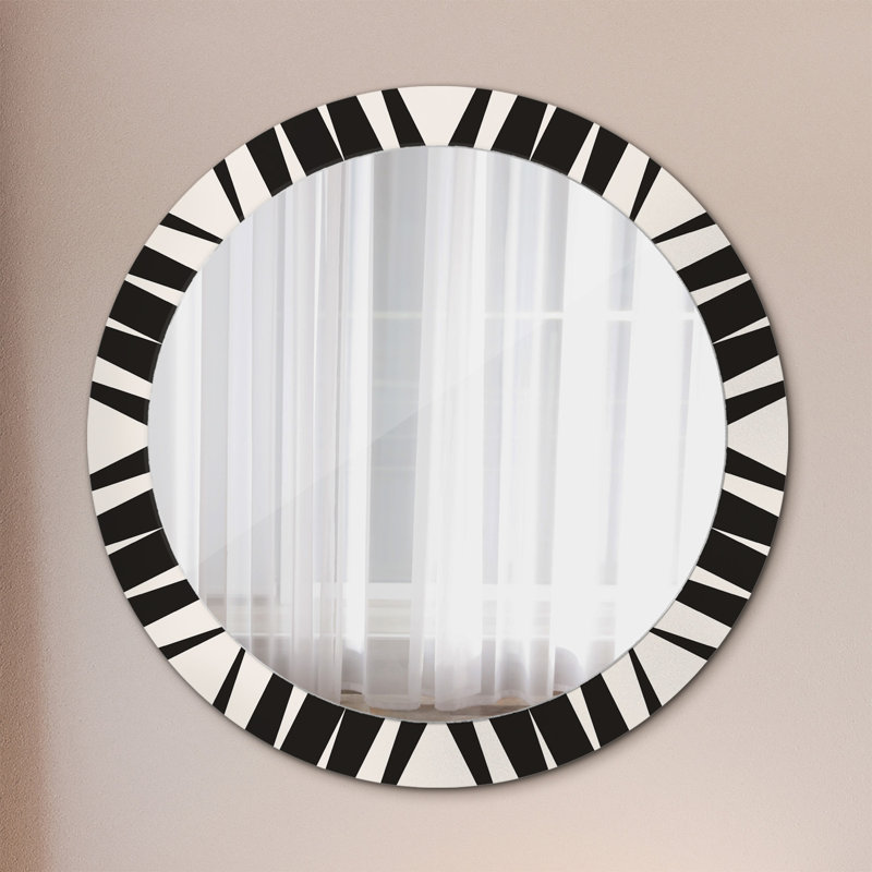 Huldar Glass Flat Wall Mirror