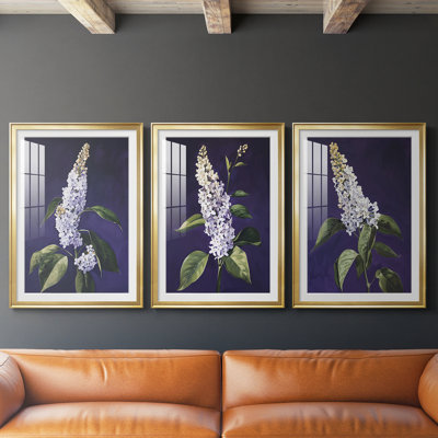 FLORAL Series CCXXVI - Impression sur mesure avec cadre de qualité supérieure - 3 pièces