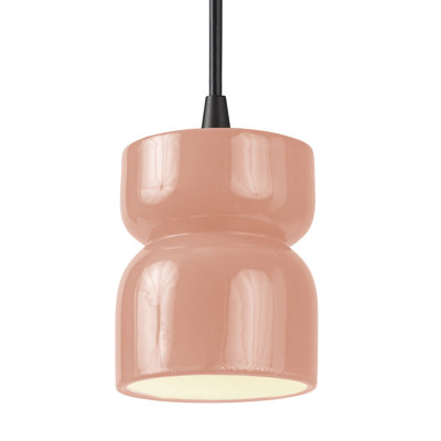 Leni Ceramic Hourglass Single Pendant