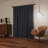 Prescott Herringbone Magnetic Closure 100% Blackout Rod Pocket Curtain Panel-116635986-116635983