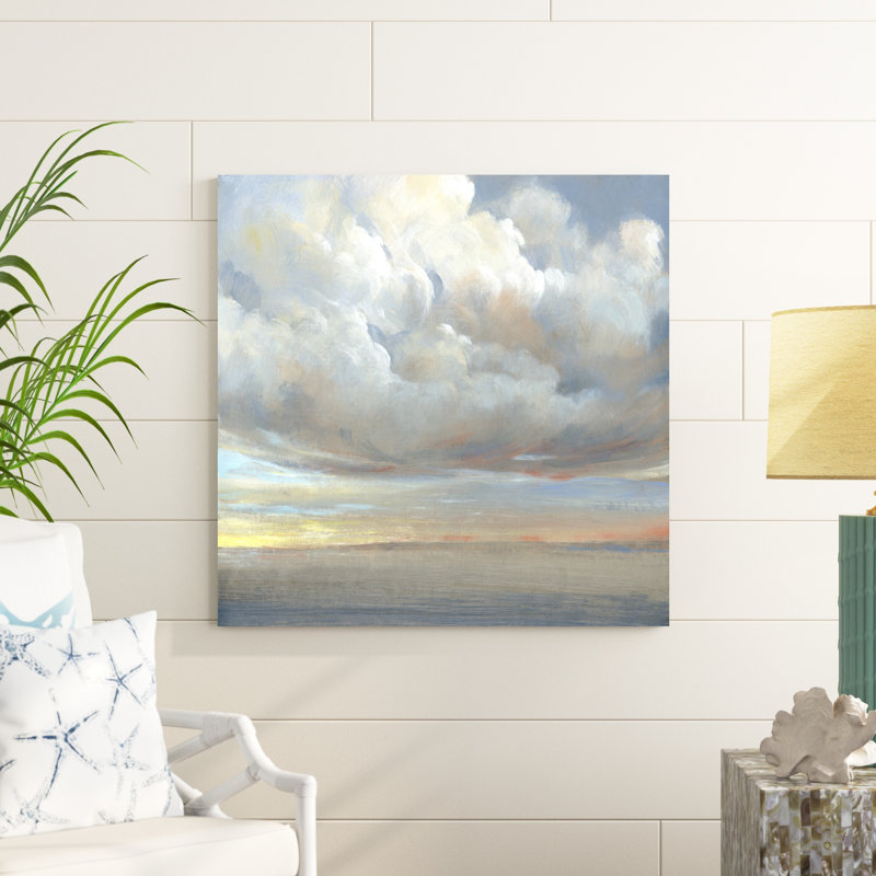 «Passing Storm I» par Timothy O 'Toole - peinture sur toile tendue, H 36 po x l 36 po