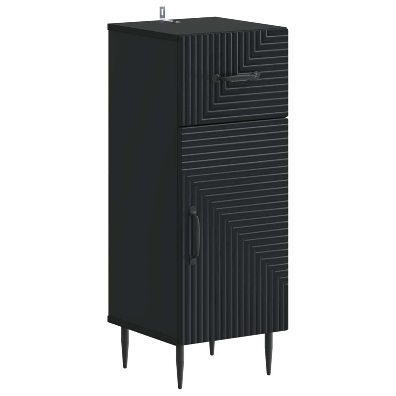 Bathroom Cabinet, Black