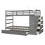 Lit superposé simple en bois massif Marchan-426181246