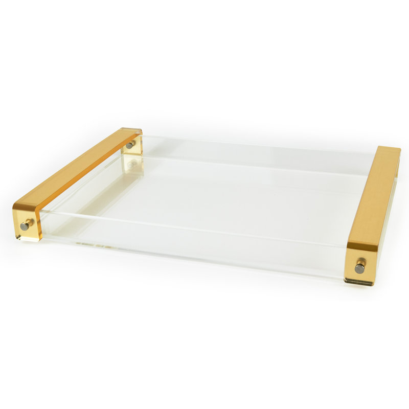Artie Decorative Tray, Gold