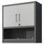 Armoire en métal pour diverses utilisations. Avec porte verrouillable et tablette. Pour le garage, l'entrepôt, le bureau avec porte. Bureau. Finition électrostatique thermolaquée-114043792
