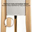 Lampe trépied 61 po en bois Soild-241545195-250152807