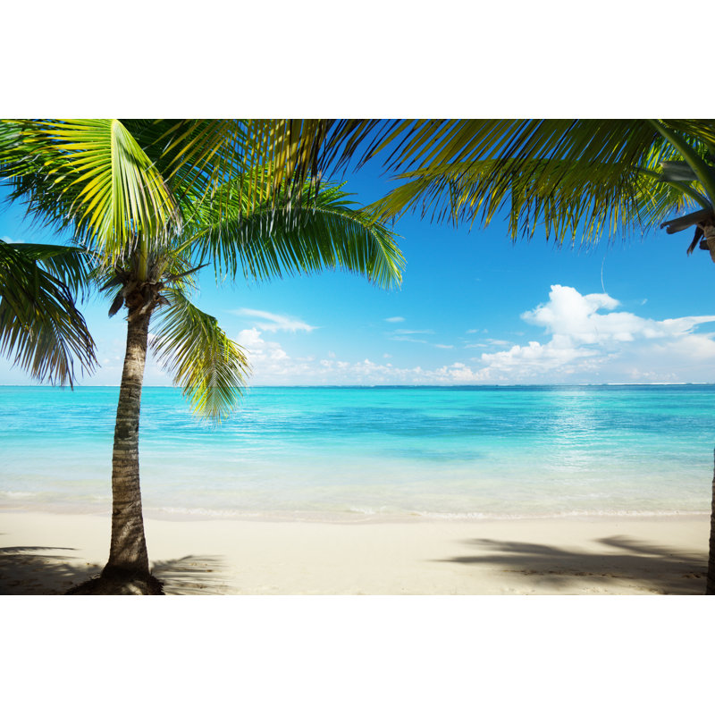 Caribbean Sea Beach & Ocean by IakovKalinin - Wrapped Canvas Print, 51cm H x 76cm W