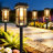 Solar Pathway Lights Outdoor, 4 Pack Upgraded Solar Garden Lights Outdoor Waterproof, Bright Solar Outdoor Landscape Path Lights, Auto On/off Outdoor Solar Lights For Yard Driveway Lawn Walkway
