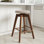 Tabouret de comptoir pivotant de 26 po