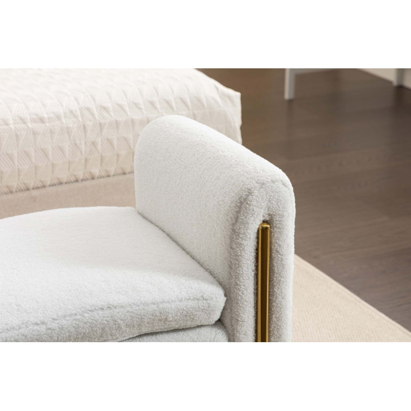 Banc de maquillage en velours