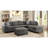 Grey Storage Ottoman