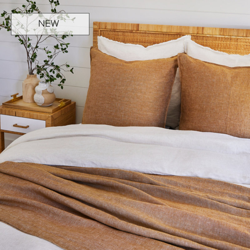 Linen Duvet Cover, King Duvet Cover, White