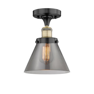 Plafonnier semi-encastré 1 lumière Cone