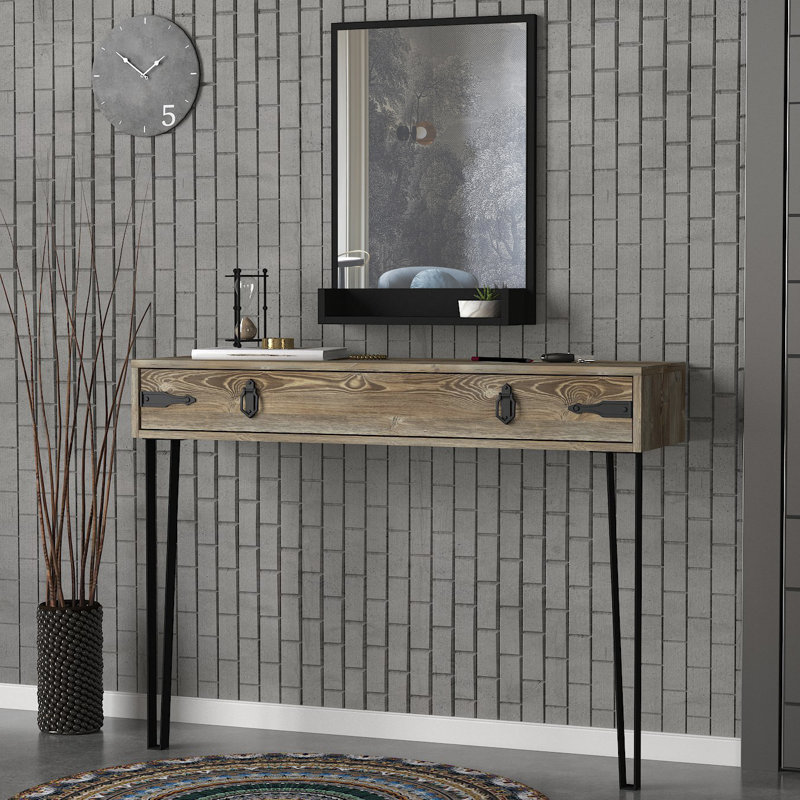 Slossberg Dressing Table with Mirror