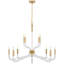 Chapman & Myers Reagan Medium Two Tier Chandelier-1879577821-1888663085