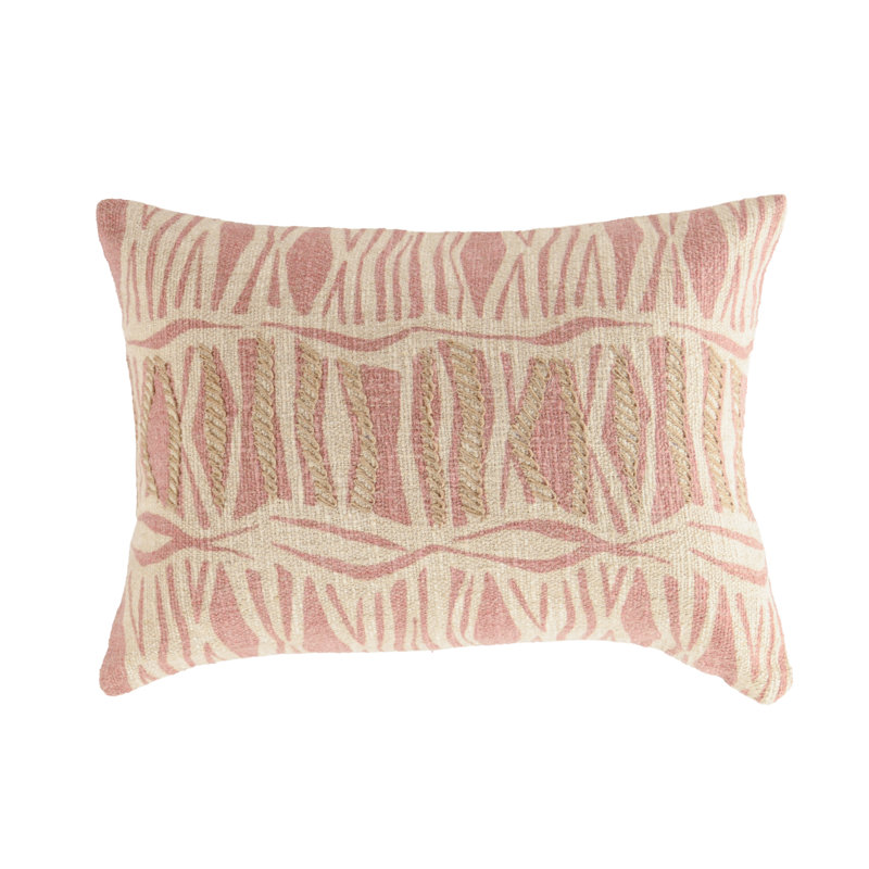 Coussin décoratif en coton/polyester, Duvet synthétique