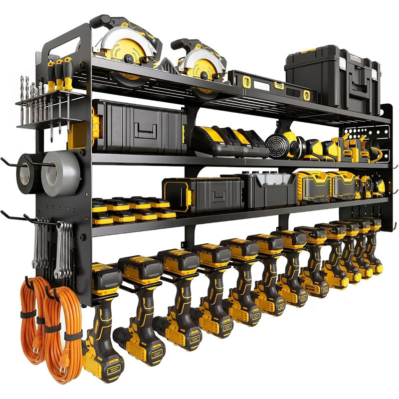 Heavy Duty Large Wall Mount Power Tool Organizer