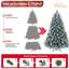 Arbre de Noël tout en fil métallique