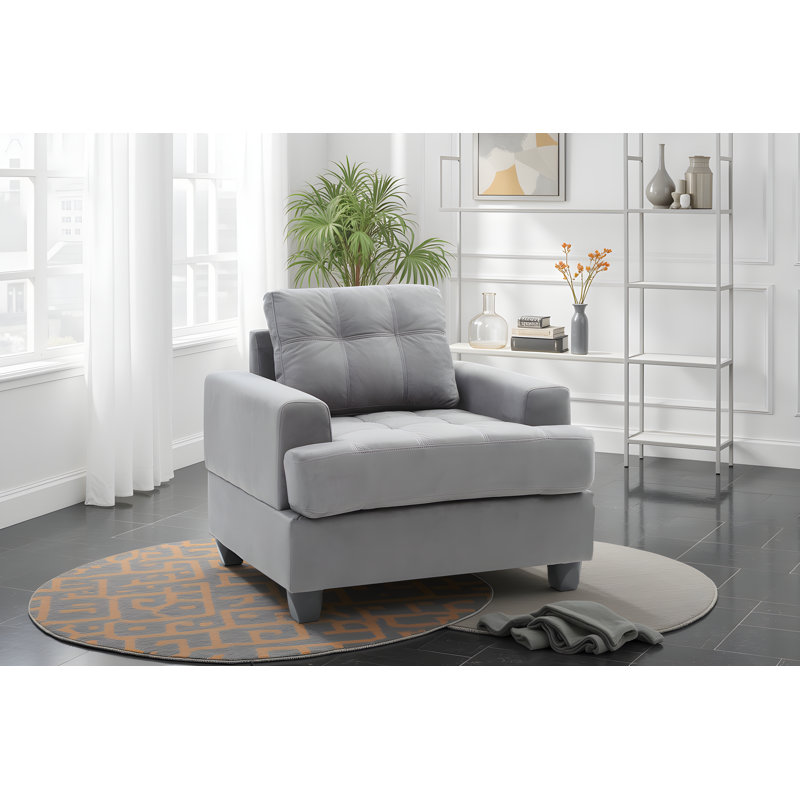 Chaise grise Dijon, Tissu gris