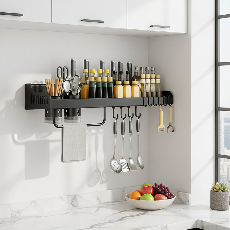 Carbon Steel Rectangle Utensil Storage Set