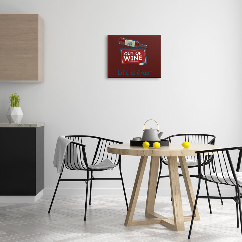 «Out Of Wine Bottle» par LIC, H 16 po x l 20 po