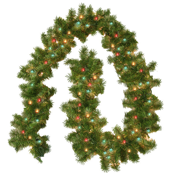 Guirlande lumineuse de Noël aux baies rouges Guirlande de Noël en pin  artificiel d'intérieur Guirlande lumineuse de décoration de Noël festive  avec feuilles pour décoration de table de cheminée de vacances, 6