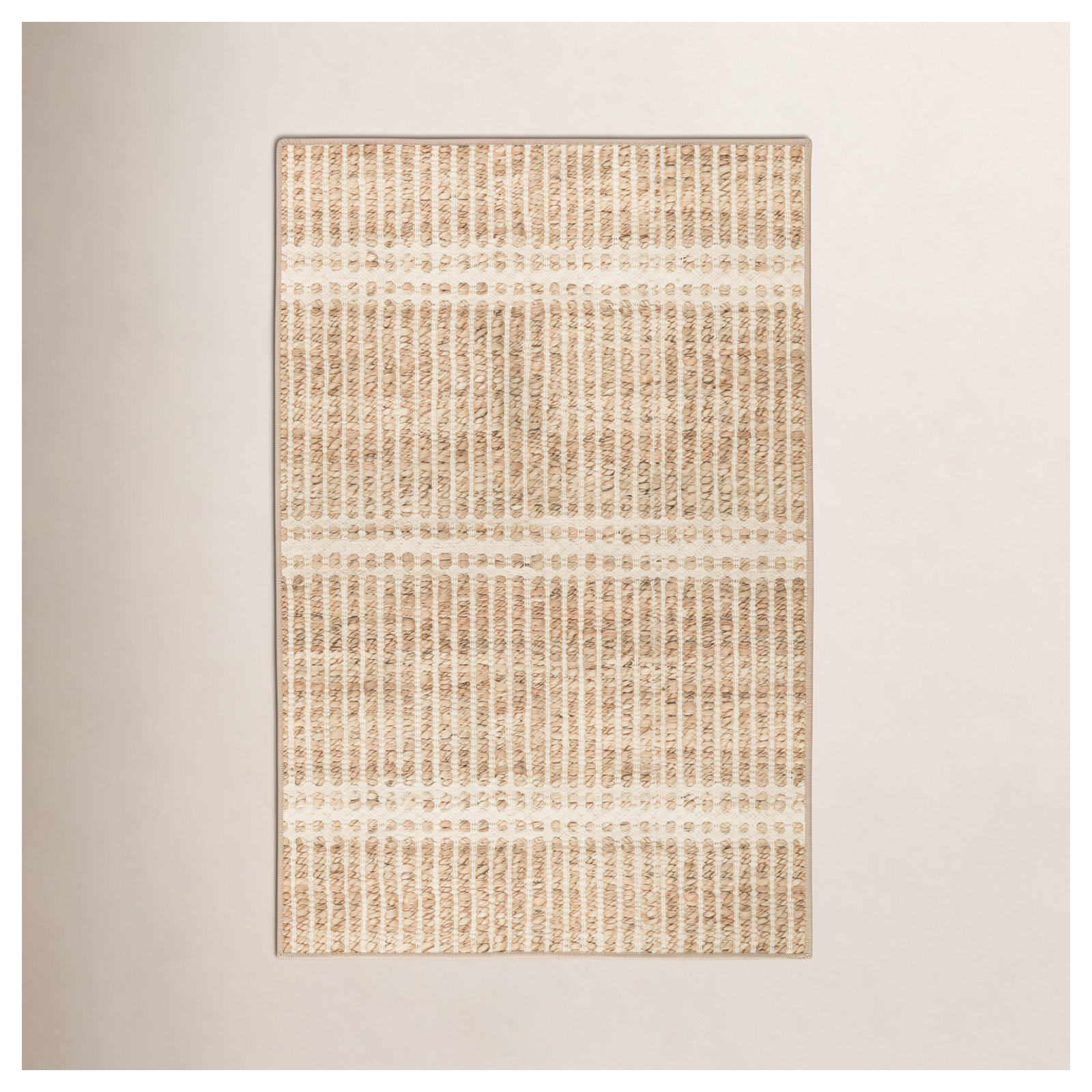 Arbor Natural Machine Washable Rug, Rectangle 2' x 3'