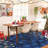 9x12 Red Christmas Runner Rug with Snowflake Pattern – Non Slip Low Pile Hallway and Kitchen Floor Carpet, Festive Holiday Decor-868633246