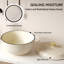 6 pte Faitout rond en fonte en blanc avec couvercle-114795881-114795880