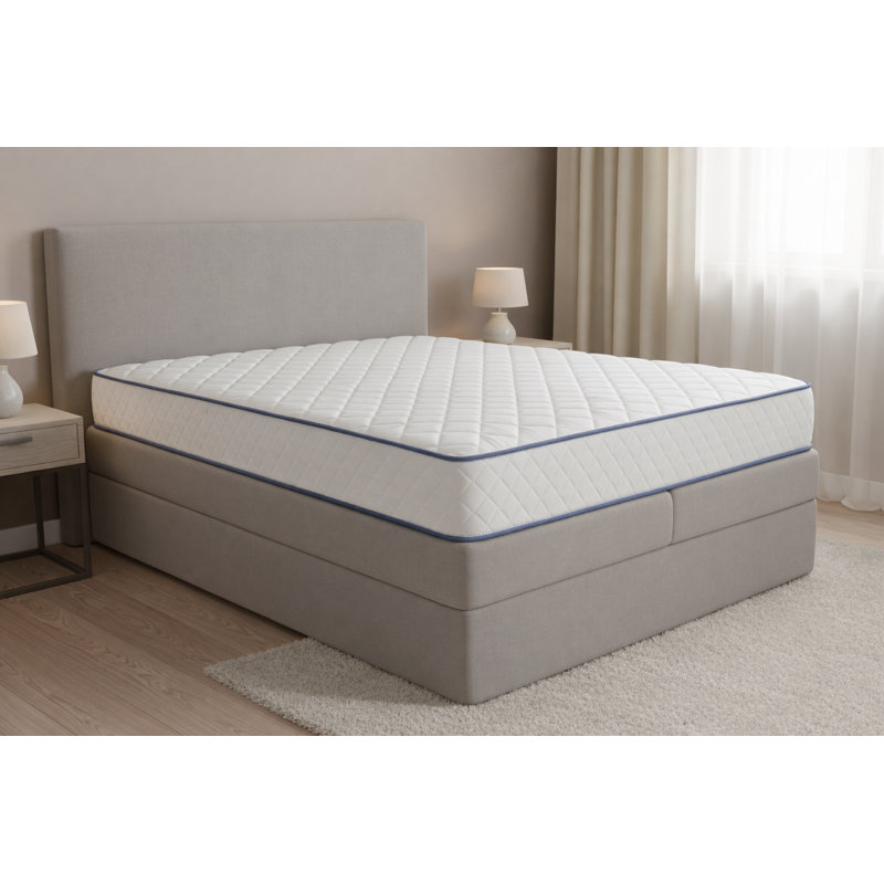 H Living Ltd Open Coil Mattress, Super King (6')