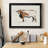 Terre Cotta Steer IV - Matted and Framed Under Glass, Large Living Room Wall Art-28894672-28894678-28871994