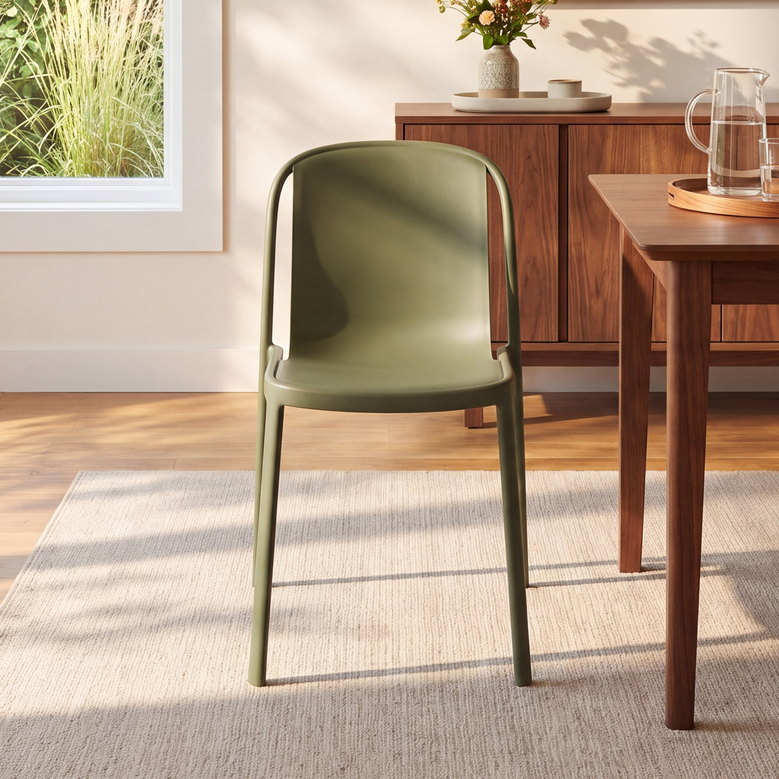 Decade Dining Chair, Green