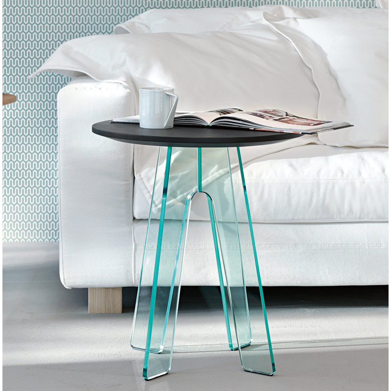 Bellino End Table, Anthracite, 55 cm H x 50 cm W x 50 cm D