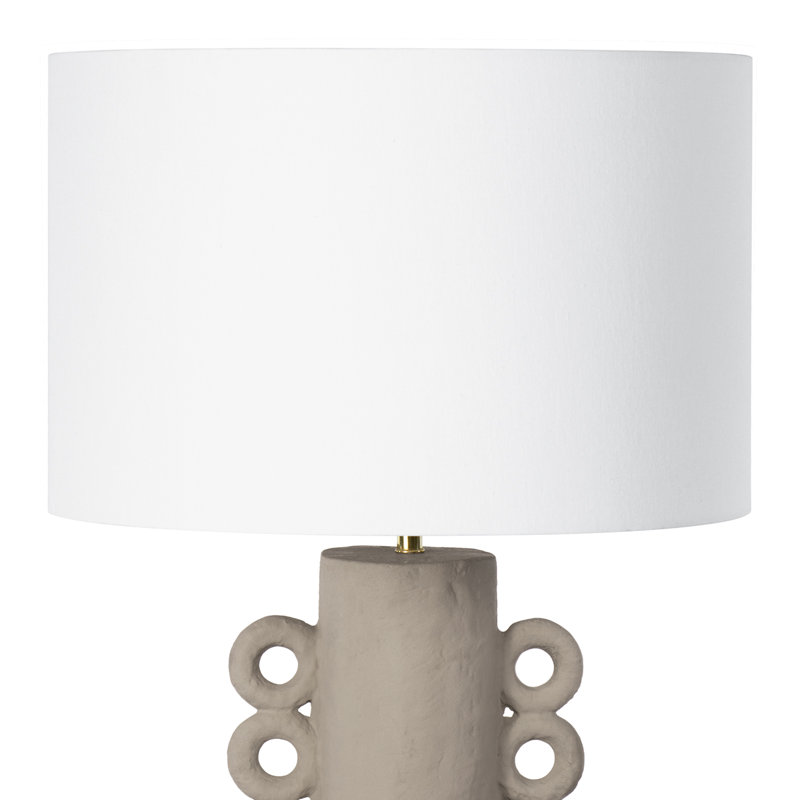 Chandra Metal Table Lamp; Dimensions 17W x 29H x 17D; Uses One Maximum 150 Watt E26 Base Bulb (Not Included)