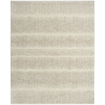Tapis d'intérieur moderne gris Calvin Klein CK079 Notes 3 pi 11 po x 5 pi 11 po