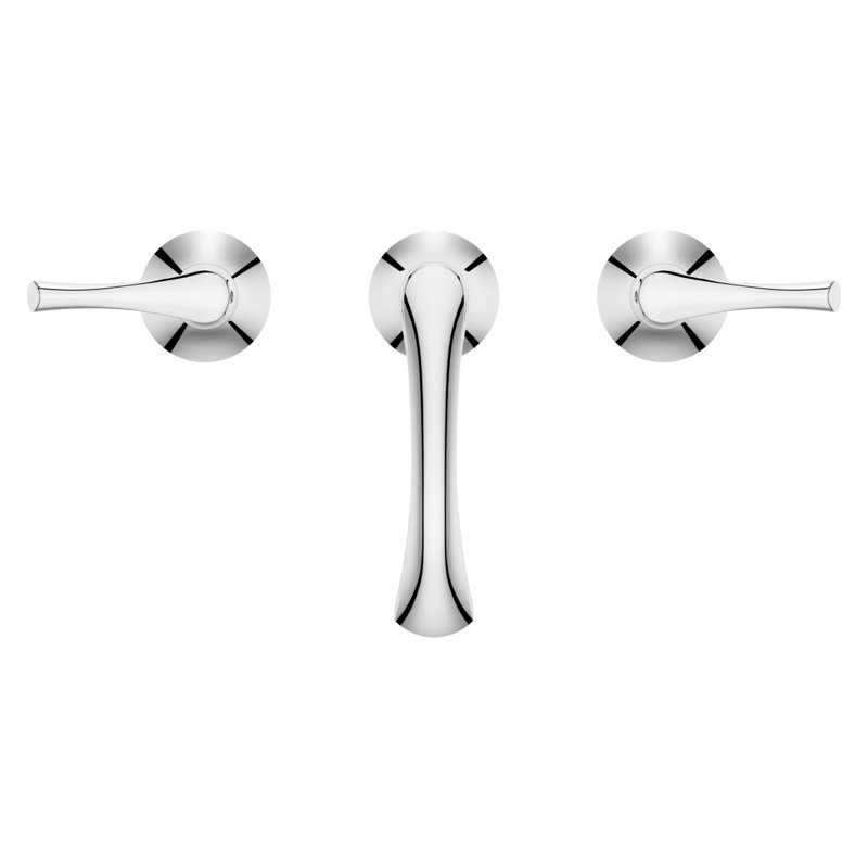 Rhen Widespread Lavatory Faucet in , Polished Chrome