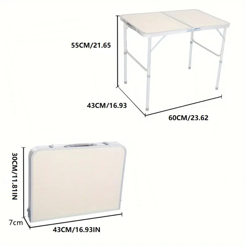 Petite table pliante d'extérieur