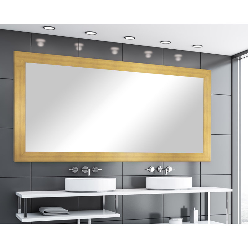 Miroir de salle de bain moderne et contemporain Coles Sunset, H 36 po x l 67,5 po