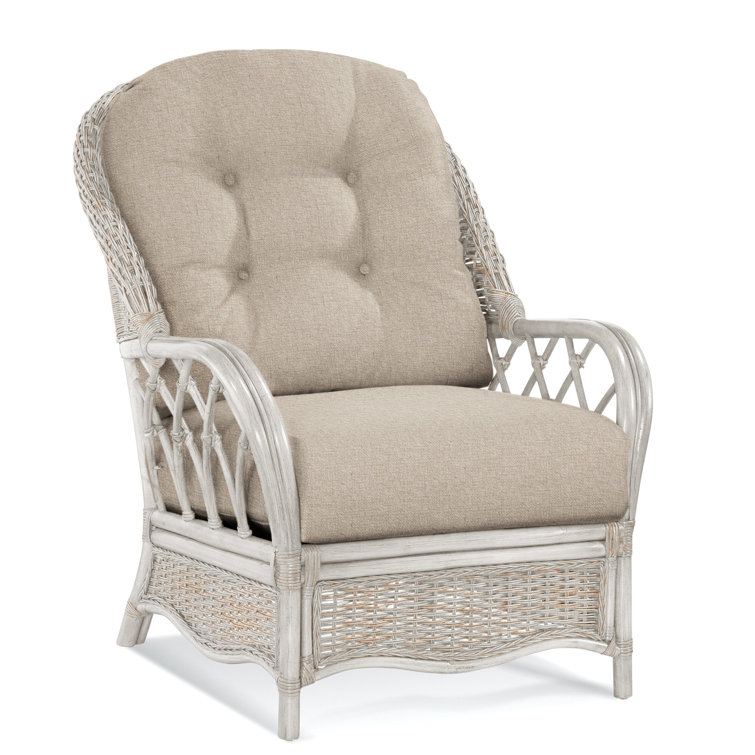 Chaise avec accoudoirs en rotin Everglade
