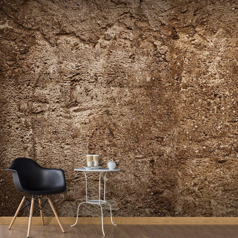 Wall Mural, 110" L x 157" W, Brown