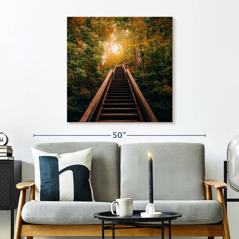 Lilie Magical Forest Staircase, 30" H x 30" W