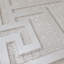 Versace Beige Tan Cream Small Greek Key Lines Textured Wallpaper Roll 3d