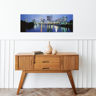Columbus Oh Abstract Contemporary Architecture City Wall Art