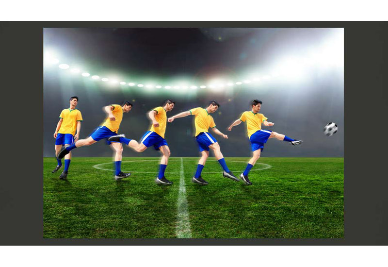 Great Footballer 2.45m x 350cm Wallpaper, 350 cm x 245 cm