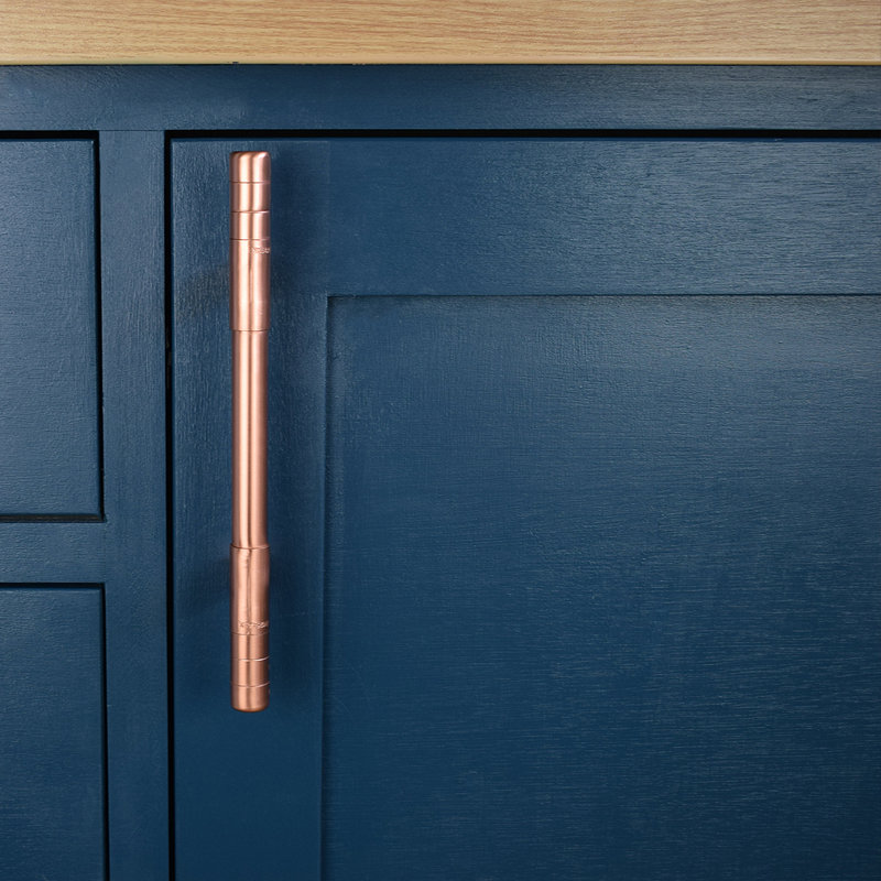 Copper Handle - Ridged T-Shaped