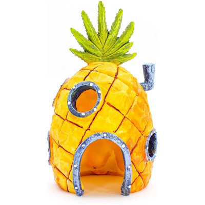 Aquarium Ornament – Spongebob’s Pineapple House – Medium