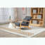 Chaise d'appoint Mid-Century moderne - Coussin à haute densité en éponge et à la taille-1579136335-1579136332