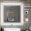 Miroir de salle de bain multifonctionnel éclairé-72547436