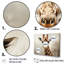 Élégance classique beige girafe - art mural girafe-1823875157-1823875162